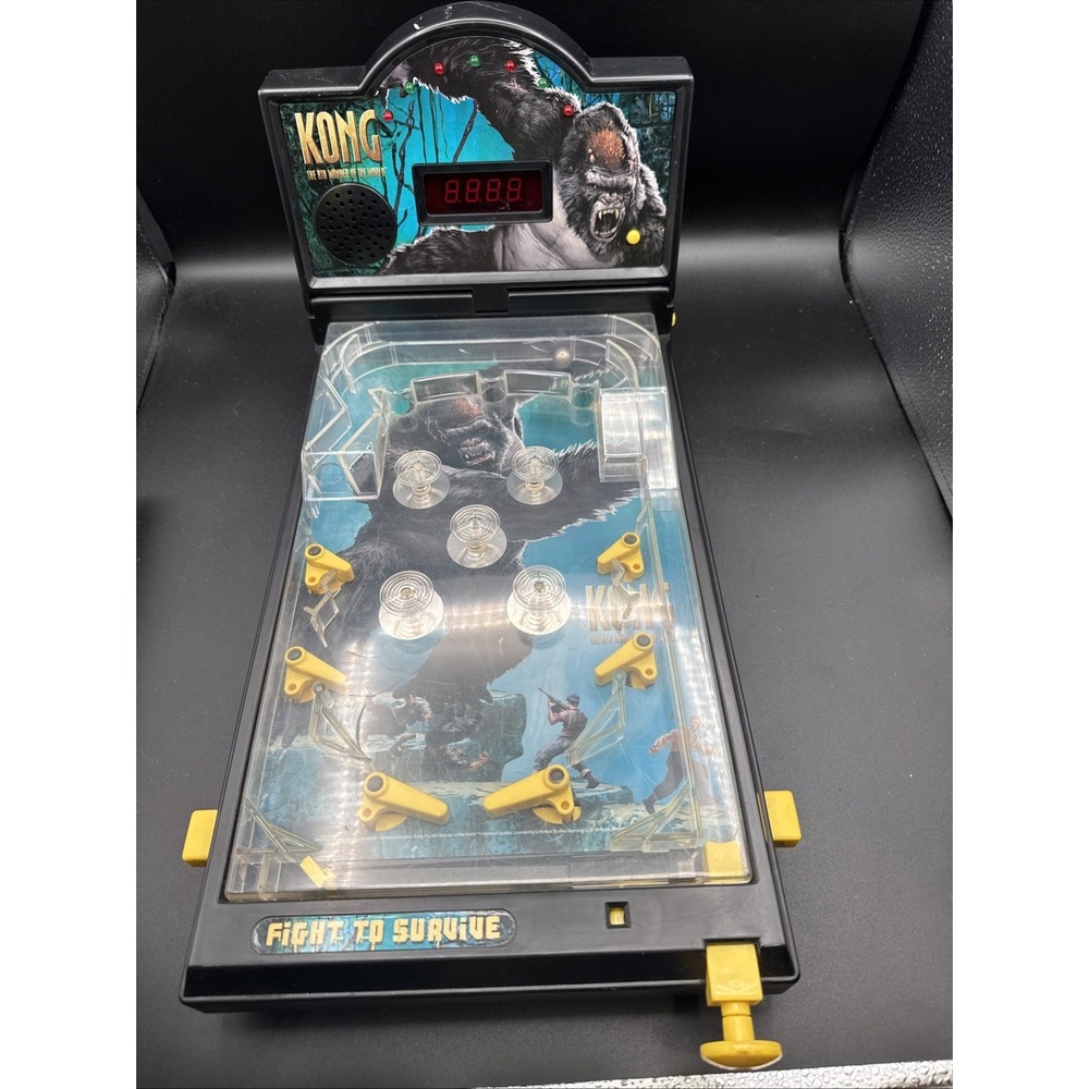VTG  Tested King Kong 8th Wonder World Electronic Pinball Machine Radio Shack